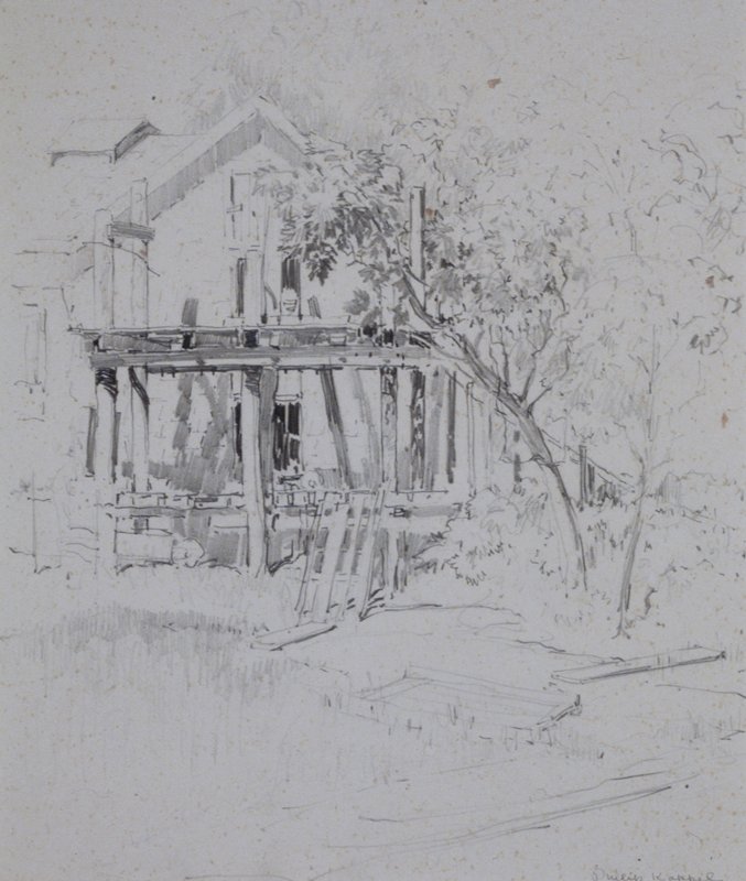 House with Veranda, Philip Kappel, 1920–63