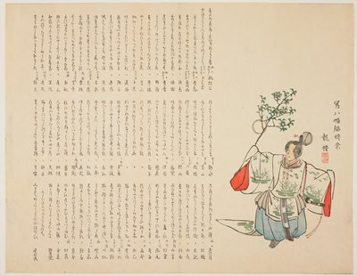 Dokumentasi “Festival at Iwashimizu Hachiman Shrine”; Woodblock print (surimono), ink and color on paper. Minneapolis Institute of Art.