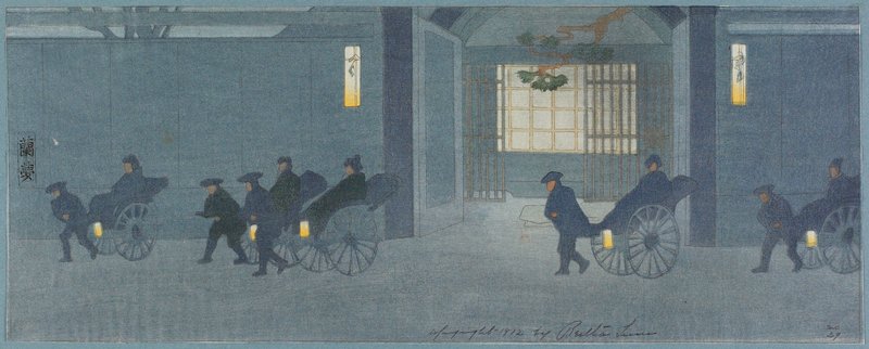 Through the Night, Bertha Lum, 1912