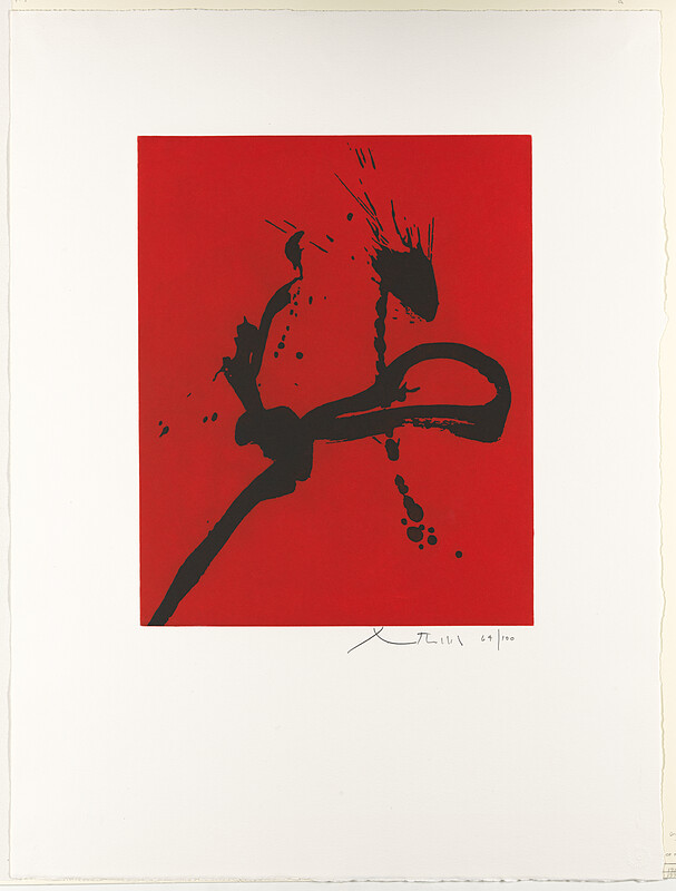 Gesture IV (State I), Robert Motherwell, 1977