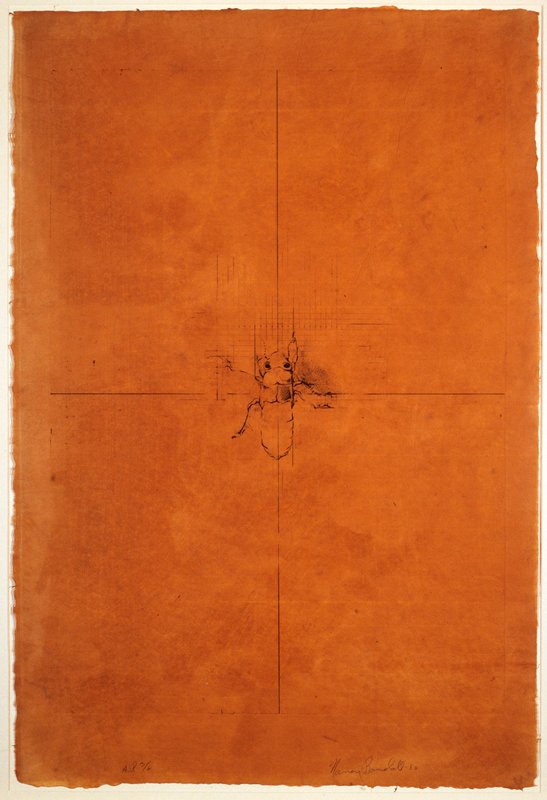 The Four Corners, Plate I, Nancy Randall, 1980
