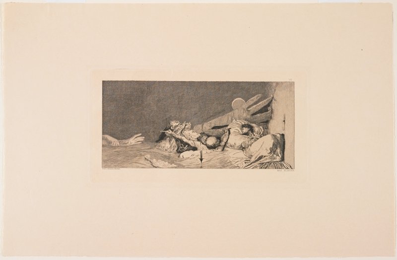 Anxieties, Max Klinger, 1881