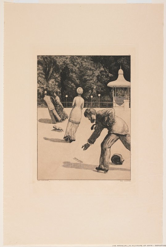 Action, Max Klinger, 1881