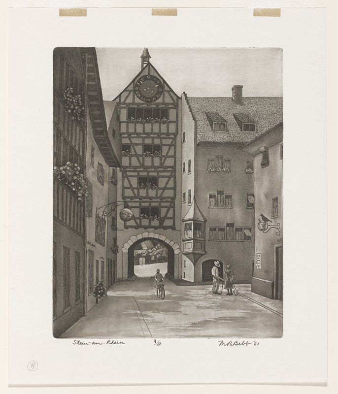 Stein-am-Rhein, Maurice R. Bebb, 1906–81