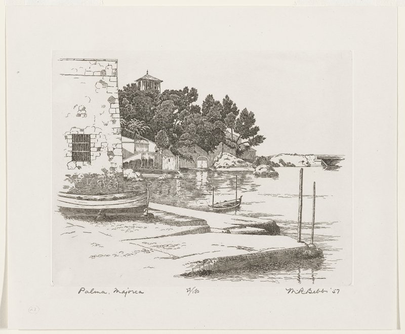 Palma, Majorca, Maurice R. Bebb, 1957