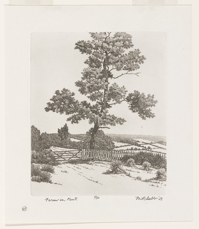 Farm in Kent, Maurice R. Bebb, 1959
