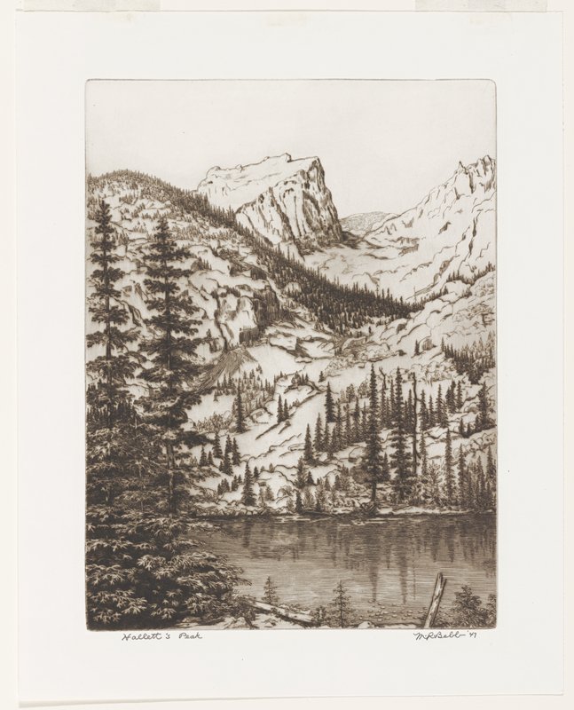 Hallett's Peak, Maurice R. Bebb, 1947