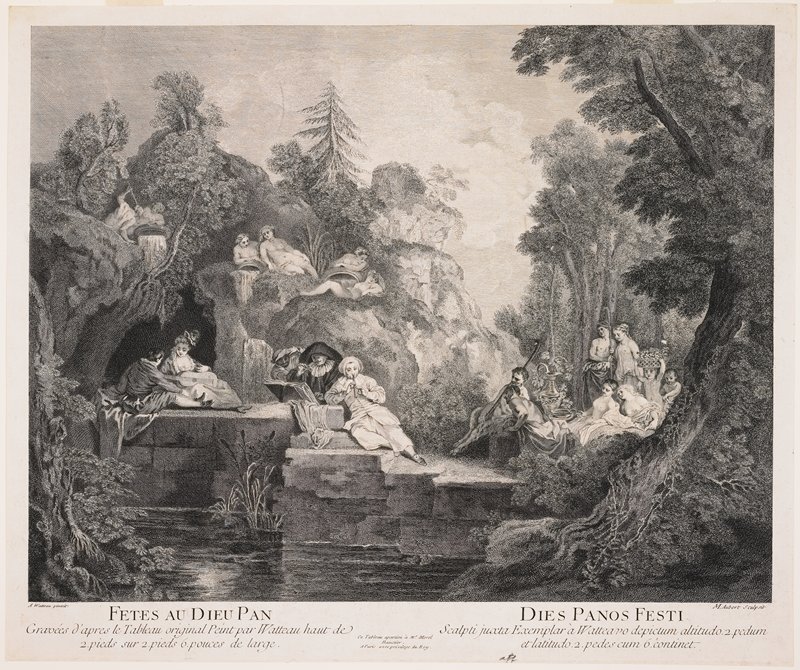 Festivals of the God Pan, Michel Aubert, 18th century