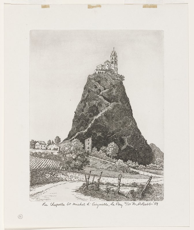 La Chapelle St. Michel d'Aquile, Le Puy, Maurice R. Bebb, 1959