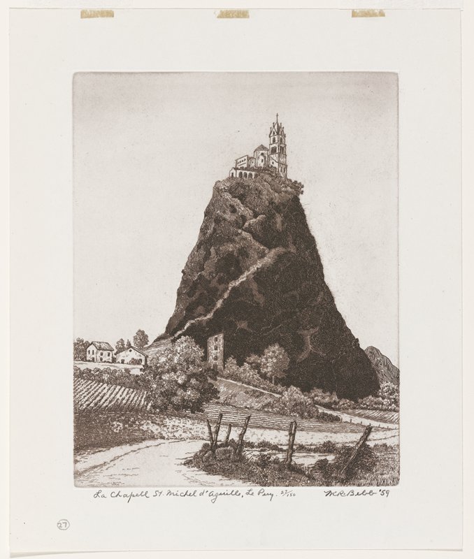 La Chapelle St. Michel d'Aquile, Le Puy, Maurice R. Bebb, 1959
