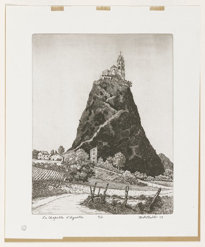 La Chapelle St. Michel d'Aquile, Le Puy, Maurice R. Bebb, 1959