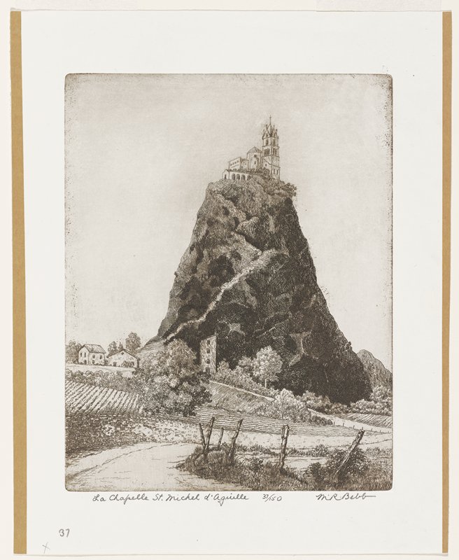 La Chapelle St. Michel d'Aquile, Le Puy, Maurice R. Bebb, 1959