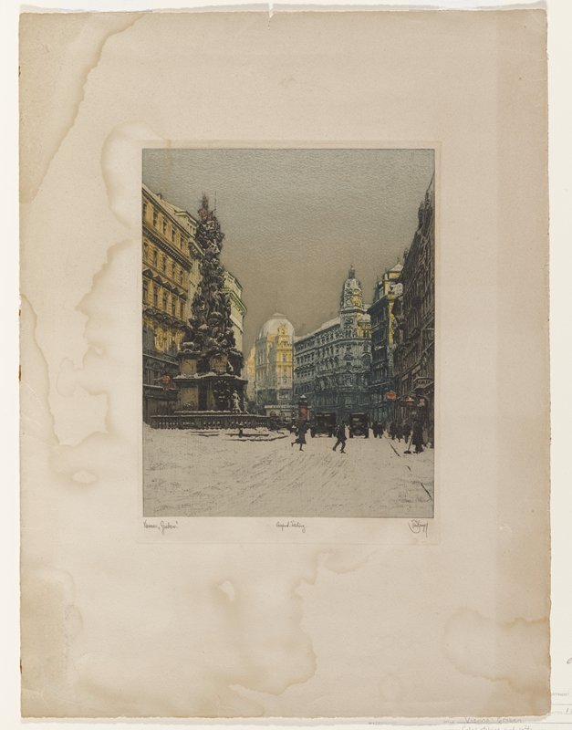 Vienna: Graben, Emil Singer, 20th century