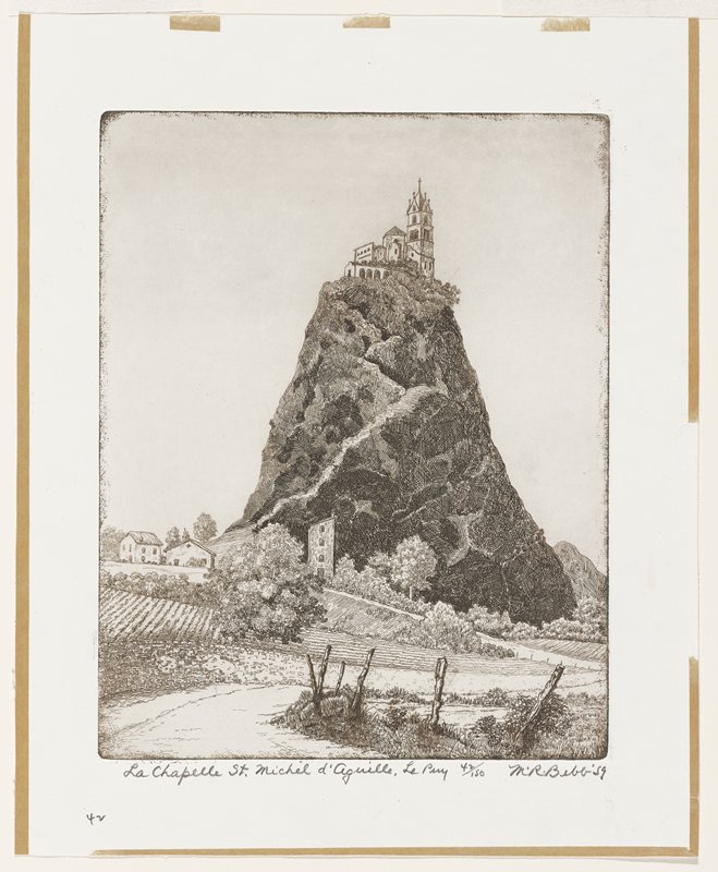 La Chapelle St. Michel d'Aquile, Le Puy, Maurice R. Bebb, 1959