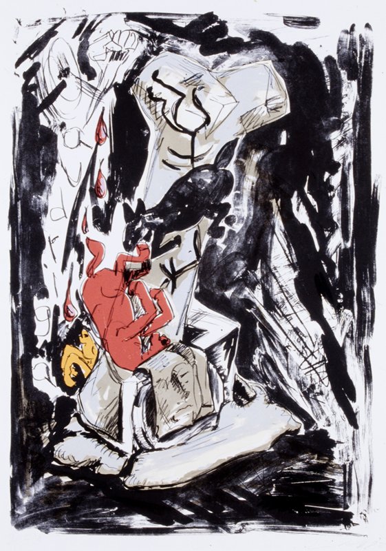 Quadriga, Jörg Immendorff, 1982