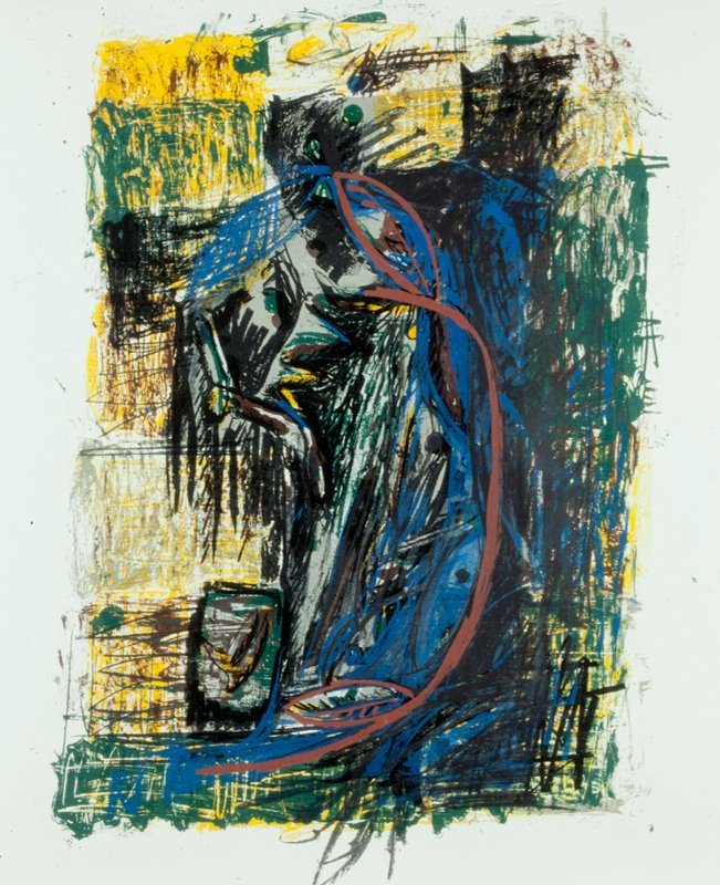 Rosa Linie, Markus Lüpertz, 1982