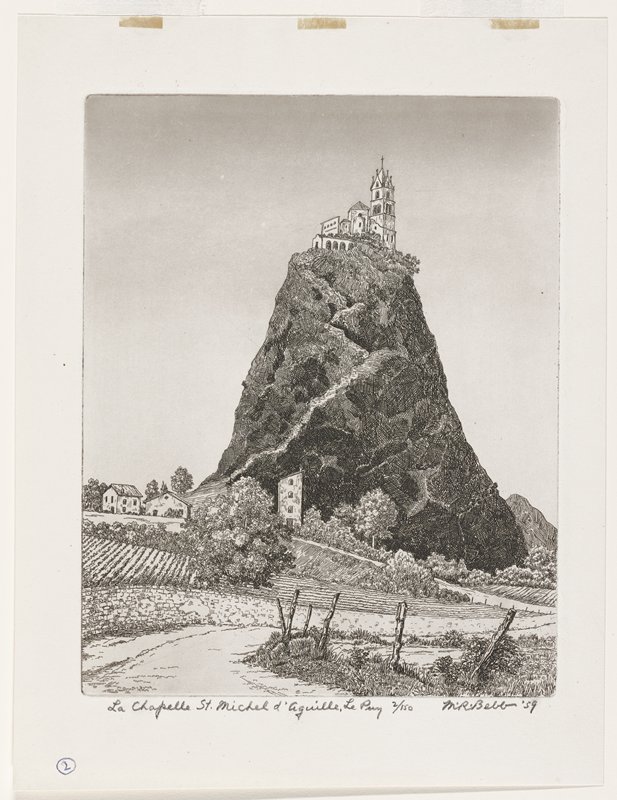 La Chapelle St. Michel d'Aquile, Le Puy, Maurice R. Bebb, 1959
