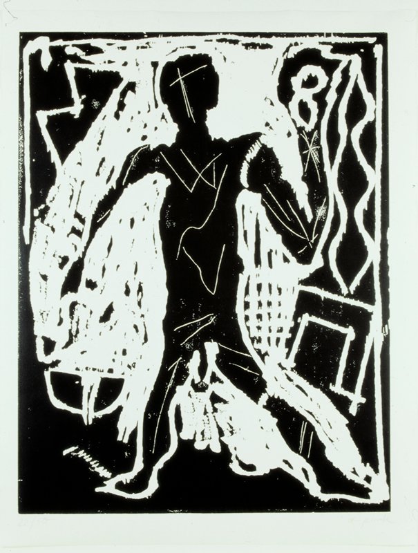 Die Arbeit geht weiter, A. R. Penck, 1982