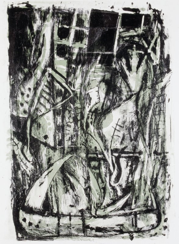 Grünes Haus, Markus Lüpertz, 1982
