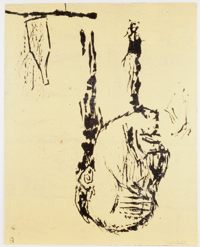 Kopf, Georg Baselitz (born Hans-Georg Kern); Printer: Elke