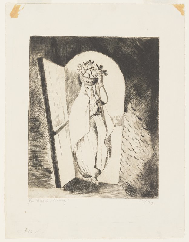 Algerian Doorway, Clement Haupers, 1929
