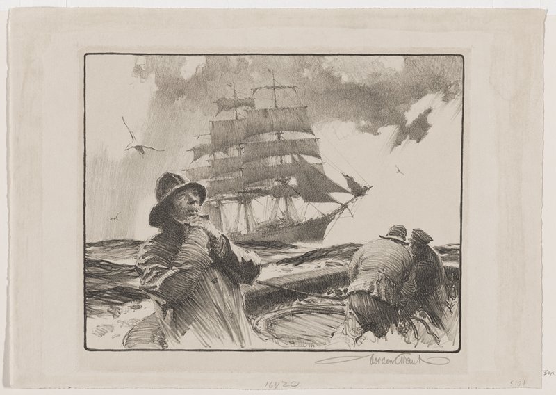 Towed Out, Gordon Grant, 1937