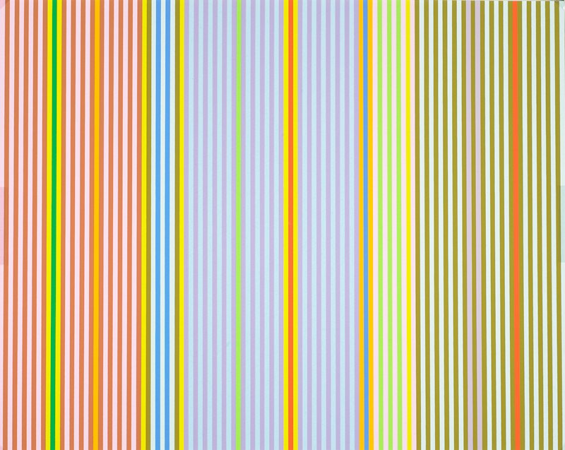 Black Popcorn, Gene Davis, 1969