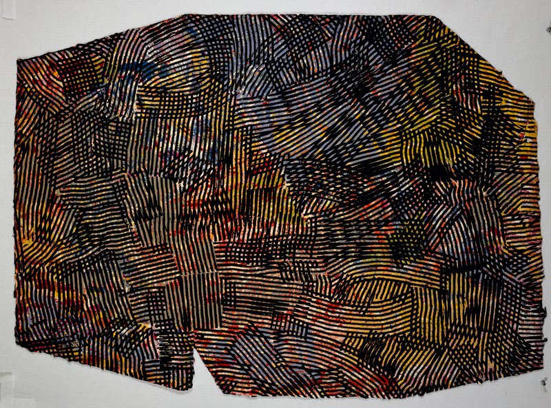 Lattice, Sam Gilliam, 1982
