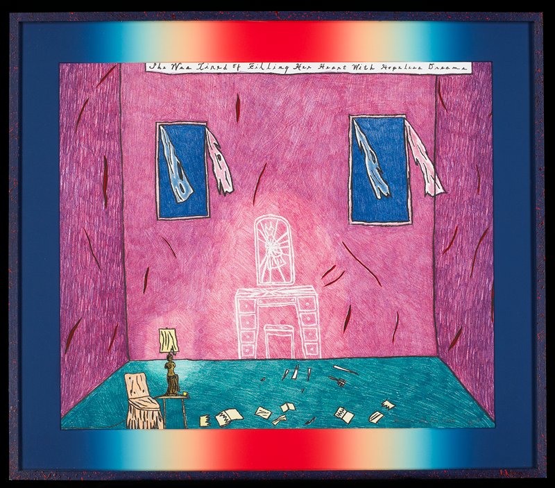 She Was Tired of Filling Her Heart with Hopeless Dreams, Hollis Sigler, 1982