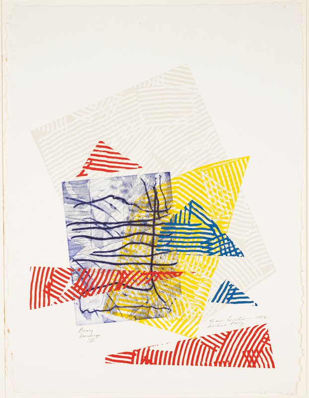 Buoy Landscape III, Sam Gilliam, 1982