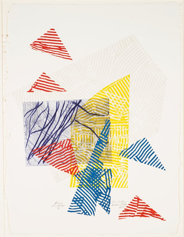 Buoy Landscape II, Sam Gilliam, 1982
