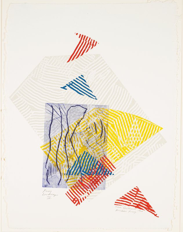 Buoy Landscape IV, Sam Gilliam, 1982