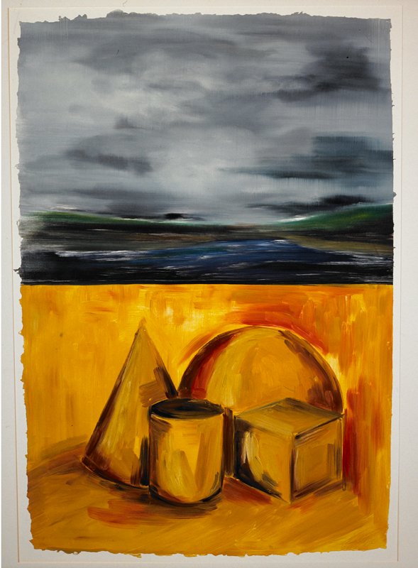New Science / Landscape, Sabina Ott, 1988