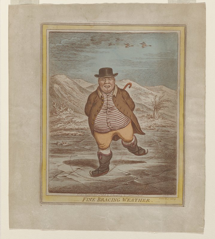 Fine Bracing Weather, James Gillray, 1808