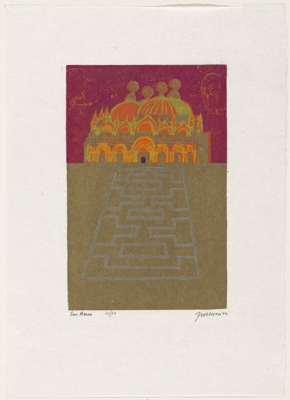 San Marco, Antonio Frasconi, 1969
