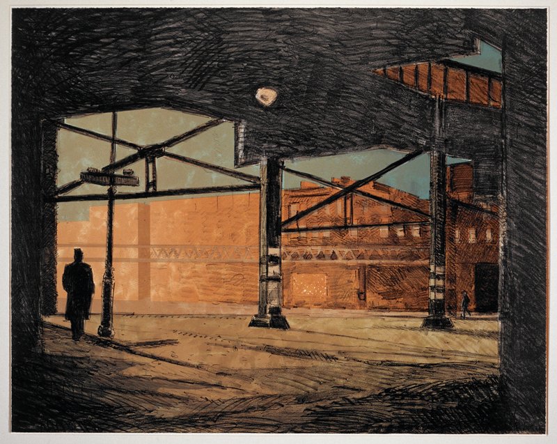 Under the El I, Duncan Hannah, 1991