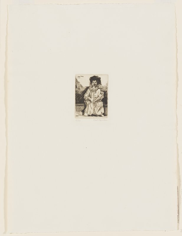 Seated Girl, Karl Hagedorn, 1966