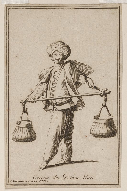 Crieur de Potage Turc, François Silvestre, c. 1650