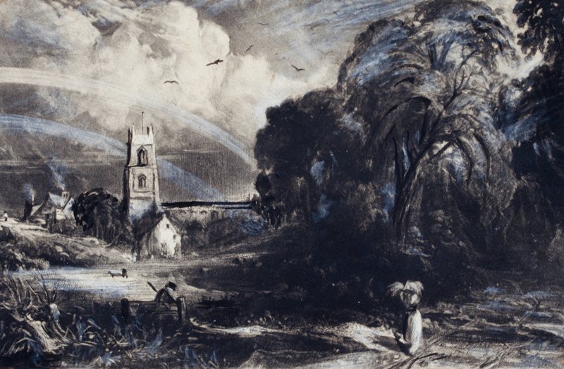 Stoke-by-Nayland, Suffolk, John Constable, 1829–30