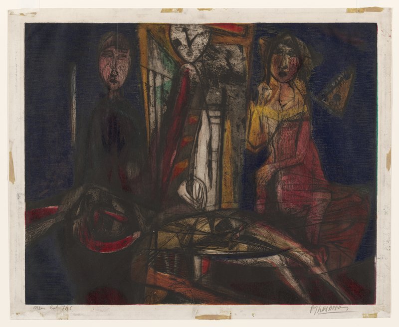 Near East (Pieta), Mauricio Lasansky, 1948