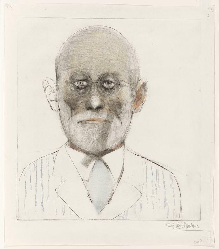Freud, Mauricio Lasansky, 1984