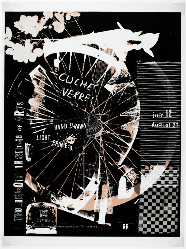 Hand-Drawn, Light-Printed, Robert Rauschenberg, 1980