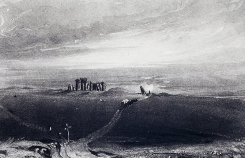 Stonehenge, John Constable, 1830–55