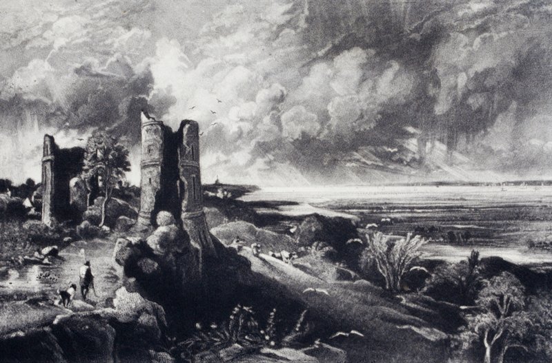 Hadleigh Castle, near the Nore, John Constable, 1830–55