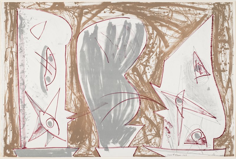 Untitled (Three Heads), Bruce Anderson, 1983