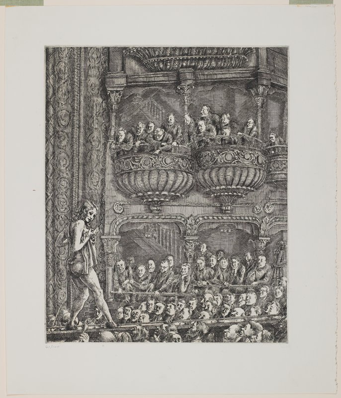 Gaiety Burlesk, Reginald Marsh, 1930 (edition1969)
