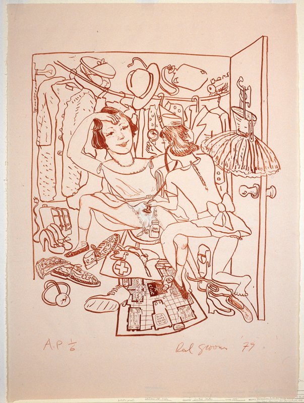 Rosie's Closet, Red Grooms, 1979 (published 1997)