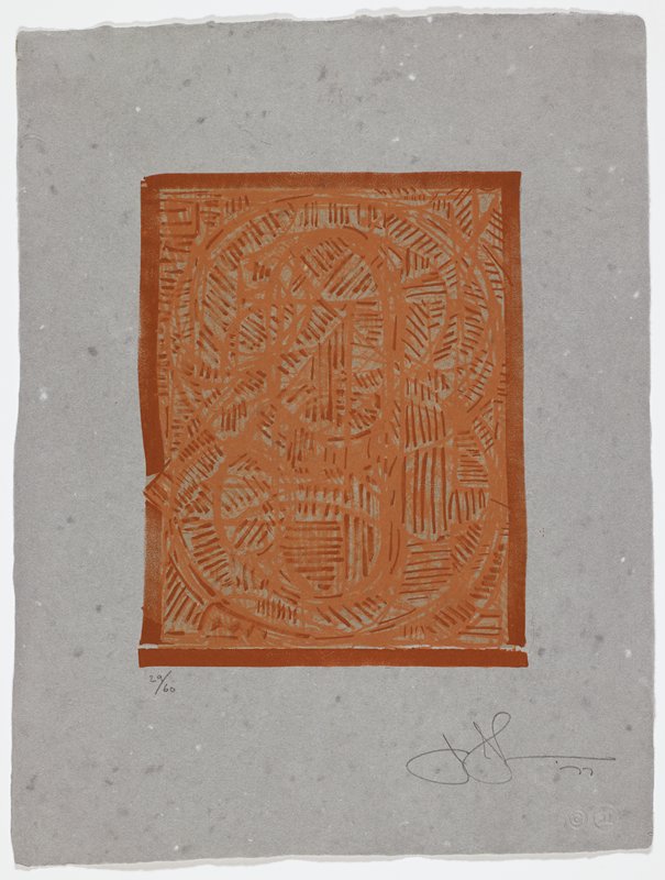 0 through 9, Jasper Johns, 1977