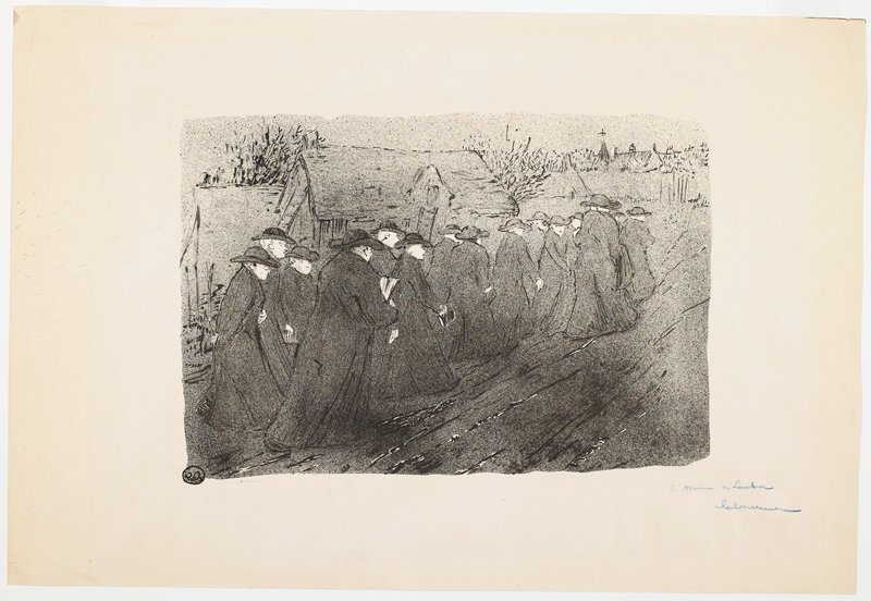 Le Séminaire en Bretange, Jean-Émile Laboureur, 1897