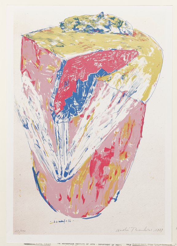 Backfall, André Thomkins, 1979